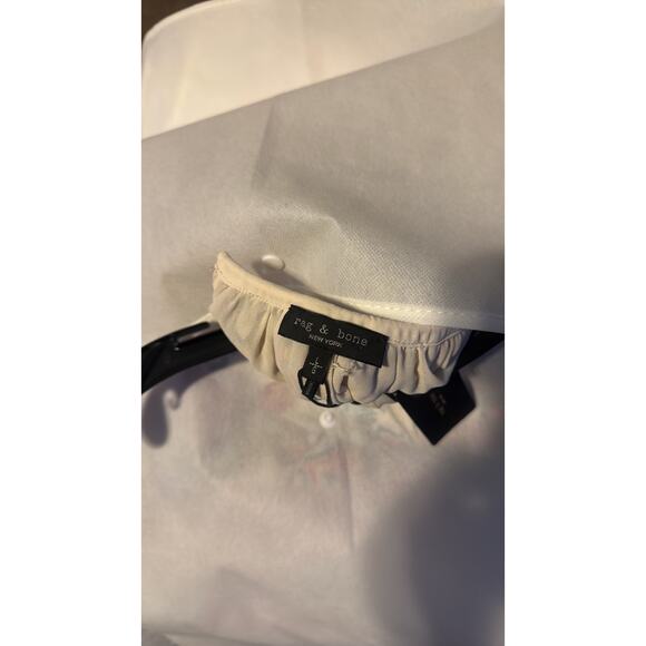 rag & bone Bailey gathered floral print devoré georgette mini dress - Picture 5 of 7